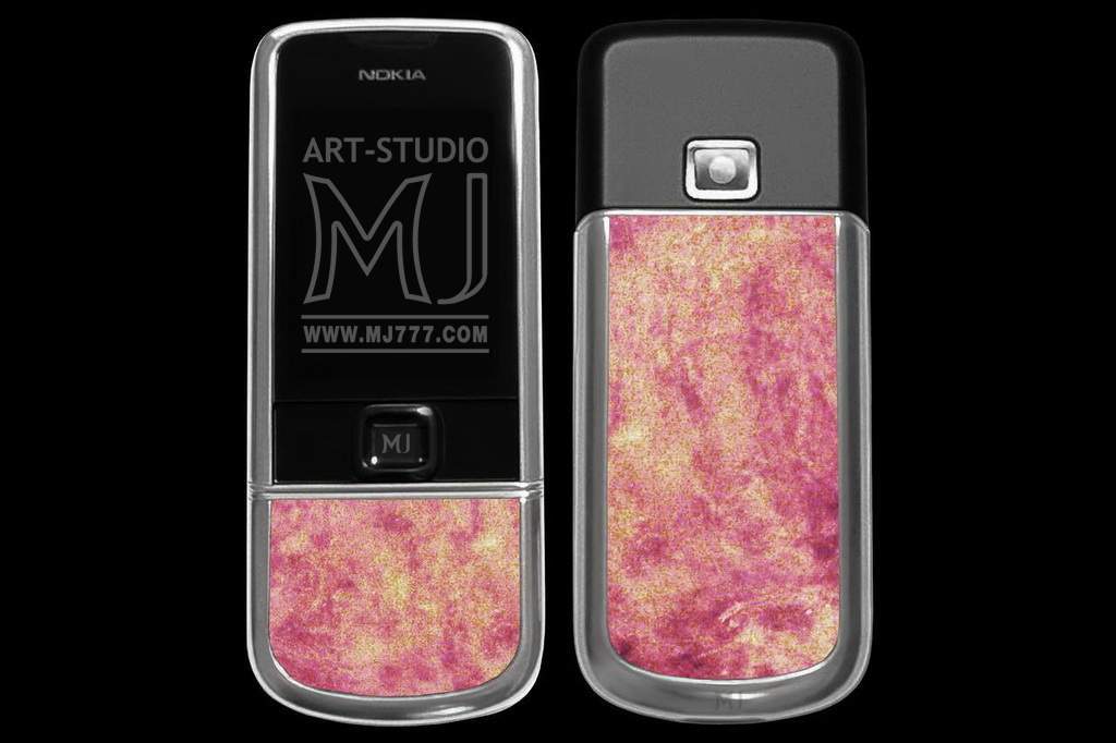MJ - Nokia 8800 VIP Titan Osmium Pink Frog SingleCopy - Mobile telephone in the case of the latest alloy of precious metals. Decorated with handmade exotic leather dressing